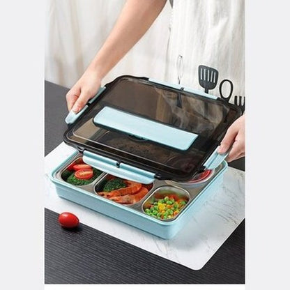 1800ML Portable Lunch Box Stainless Steel Food Container For Kids Insulated Lunch Snack Container Storage Leak-Proof Bento Box. Type: Lunch Boxes and Totes.