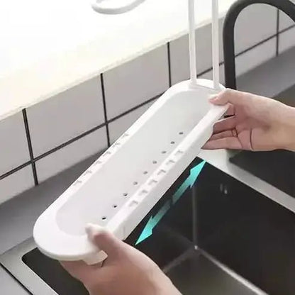 Sink Sponge Drain Rack Kitchen Utensil Holders & Racks Collapsible Sink Sponge Drain Rack - Dondepiso