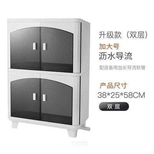 Large-capacity Kitchen Tableware Draining Storage Rack 