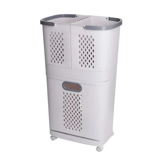 Laundry Basket with Wheels