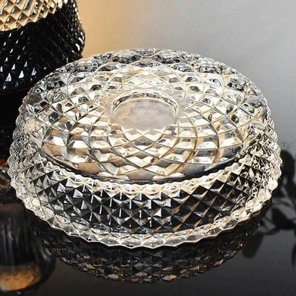 Luxury Sunflower Diamond Wine Decanter Set