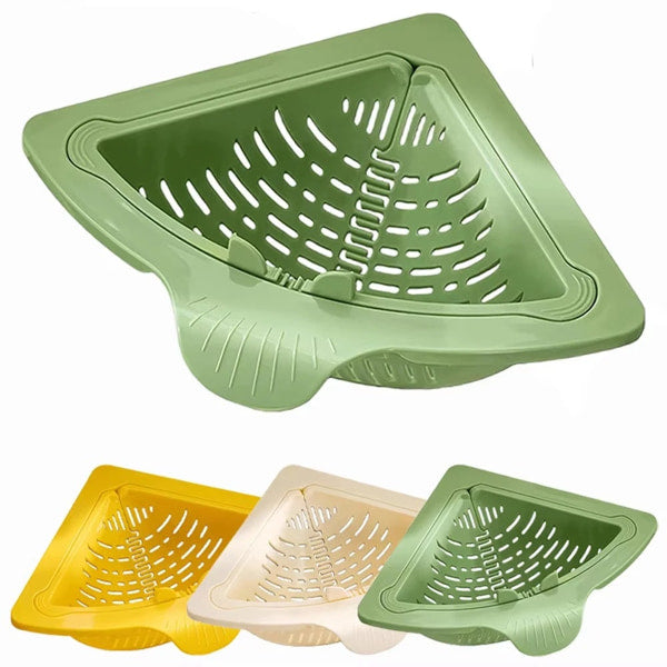 Vegetable washing basket with quick drainage holes
