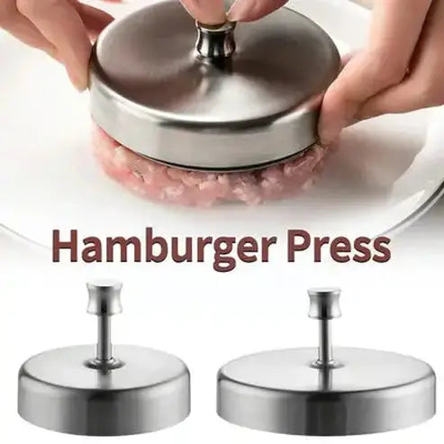 Stainless Steel Hamburger and Patty Maker