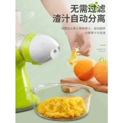 Manual Hand-Cranked Juicer for Pomegranate, Lemon, & Orange