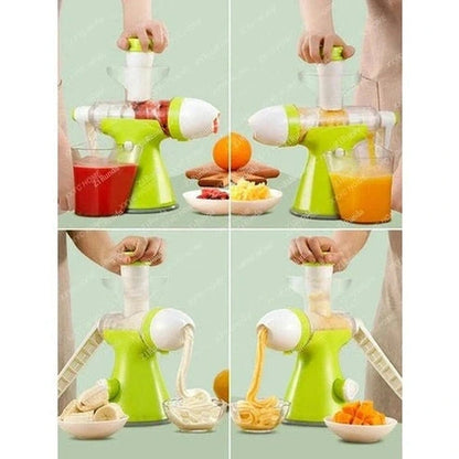 Manual Hand-Cranked Juicer for Pomegranate, Lemon, & Orange