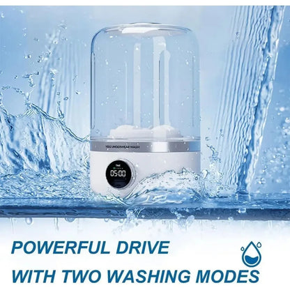 USB rechargeable compact travel washing machine