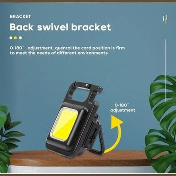 Mini USB Rechargeable Portable Pocket Flashlight