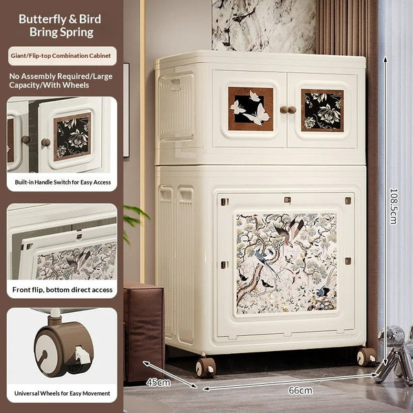 space saving wardrobe cabinet bedroom organizer