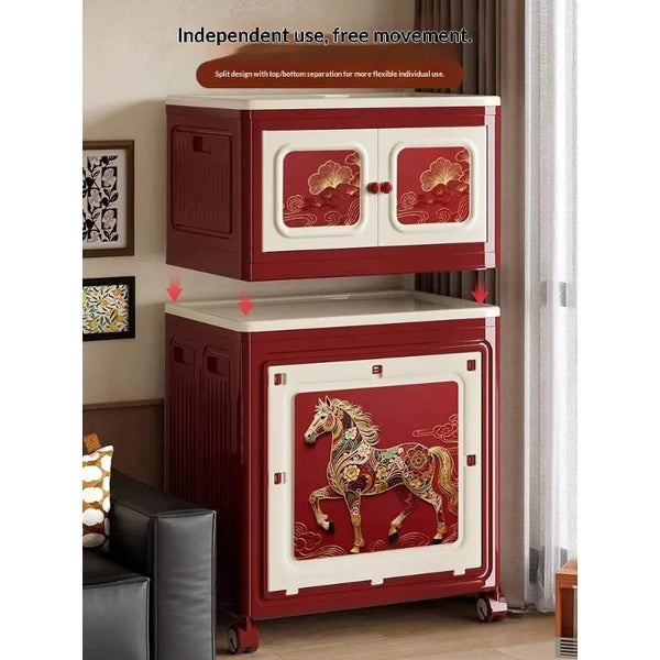 foldable clothes storage cabinet organizer
