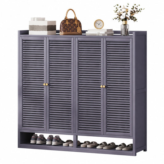 Dust-Proof Shoe Storage Cabinet – Space Saving Multi-Layer Shoe Organizer