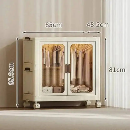 large capacity foldable wardrobe furniture organizer