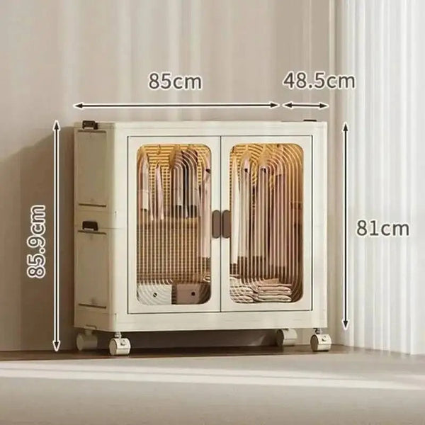 large capacity foldable wardrobe furniture organizer