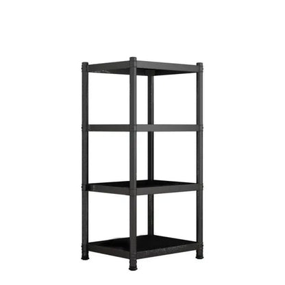 modern kitchen storage rack for microwave and appliances