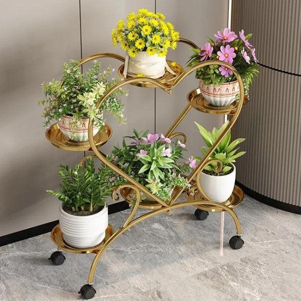 Modern Decorative Flower Shelf for Terrace and Balcony