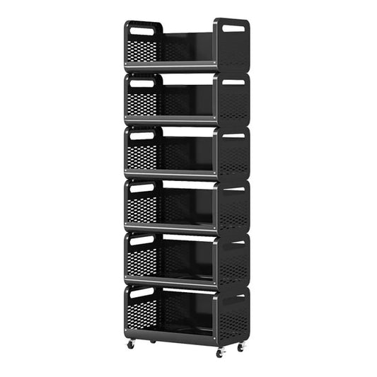 Multi-Layer Kitchen Vegetable Storage Cart with Wheels
