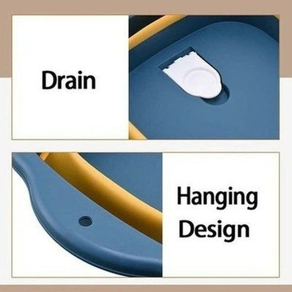 multipurpose collapsible colander fruit vegetable washing basket dish drainer silicone collapsible drain basket. kitchen tools and utensils: colanders and strainers