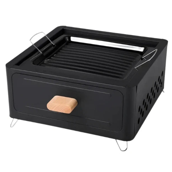 Portable Household Camping Stove, Tabletop Smoker, and Heating Brazier