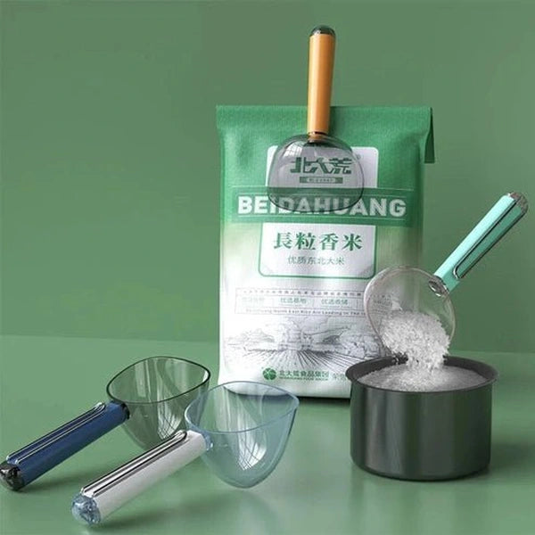 Multifunctional Scoop Rice Spoon & Sealing Clip