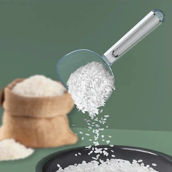 Multifunctional Scoop Rice Spoon & Sealing Clip