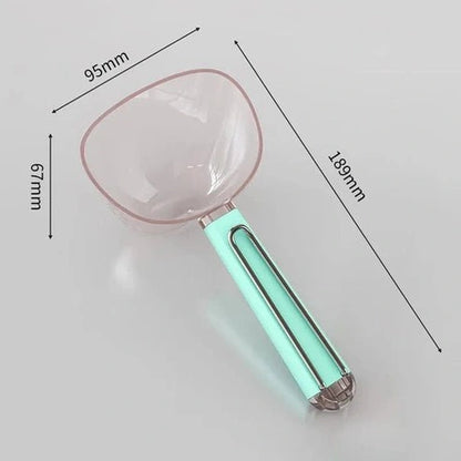Multifunctional Scoop Rice Spoon & Sealing Clip