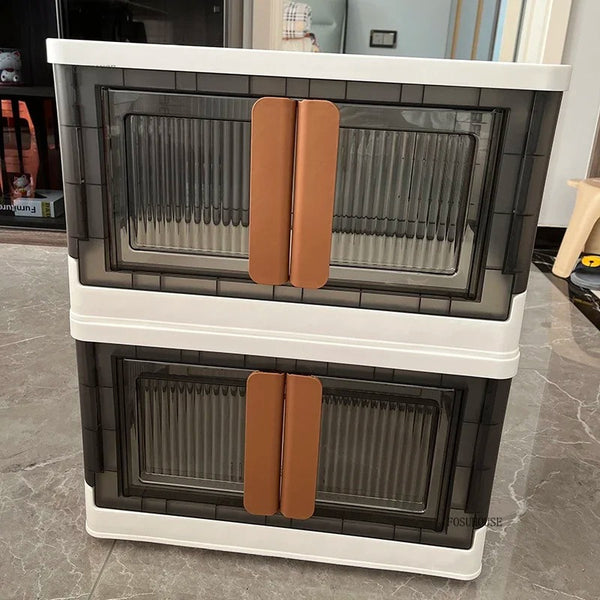 plastic kitchen cabinet with multiple compartments