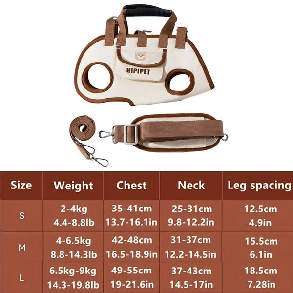 medium cat outdoor carrier bag with mesh panels