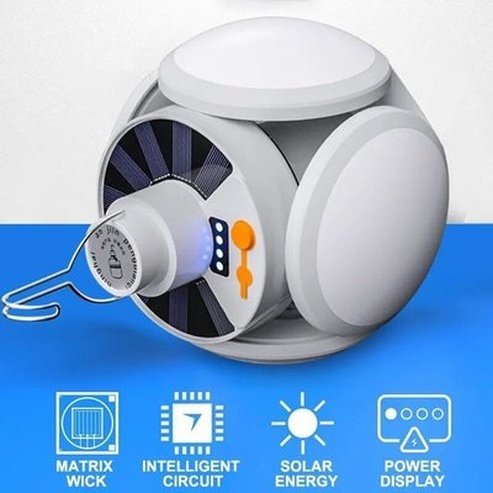 Lightweight and Waterproof Hooks USB Charging Lamp for Outdoor Adventures