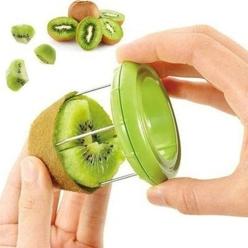 Portable ABS Kiwi Peeler and Slicer - Efficient and Convenient