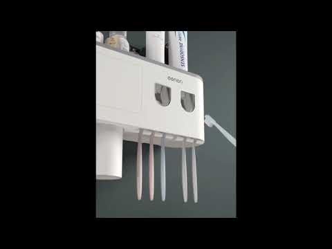 Non-Marking Magnetic Toothbrush Holder