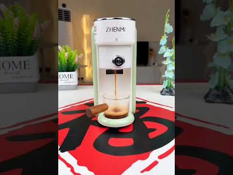 ZHENMI Italian Coffee Machine: Semi-Automatic Mini Brewe