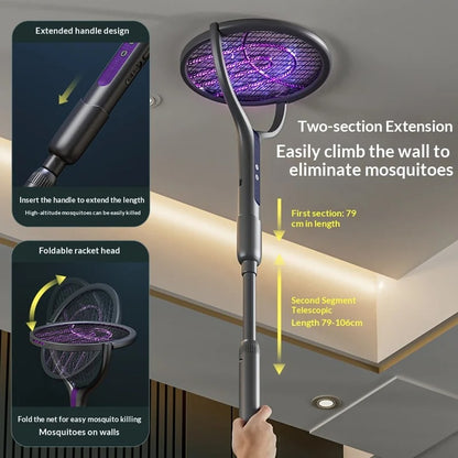 Rechargeable Mosquito Trap Lamp for Bedroom and Patio
