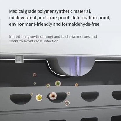 Rootsense smart shoe rack UV sterilization