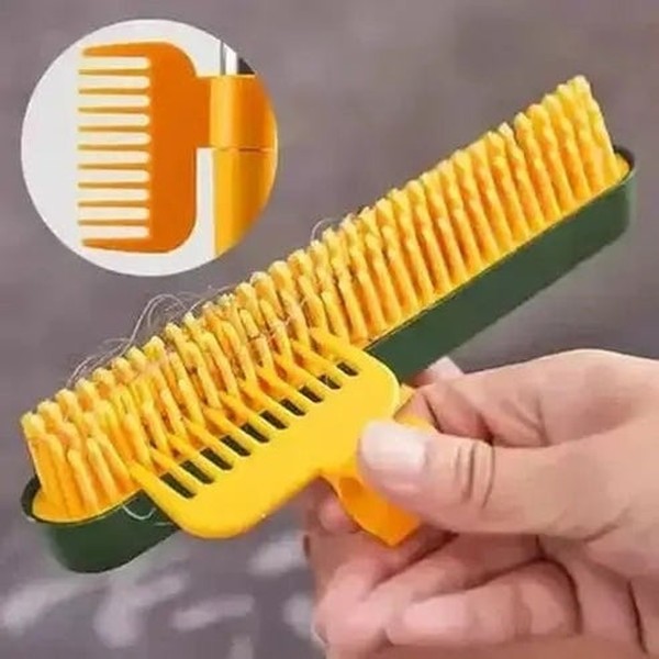 Cleaning Silicone Brush Scrub Brushes Long Handle Silicone Floor Scrub Brush – Dondepiso 