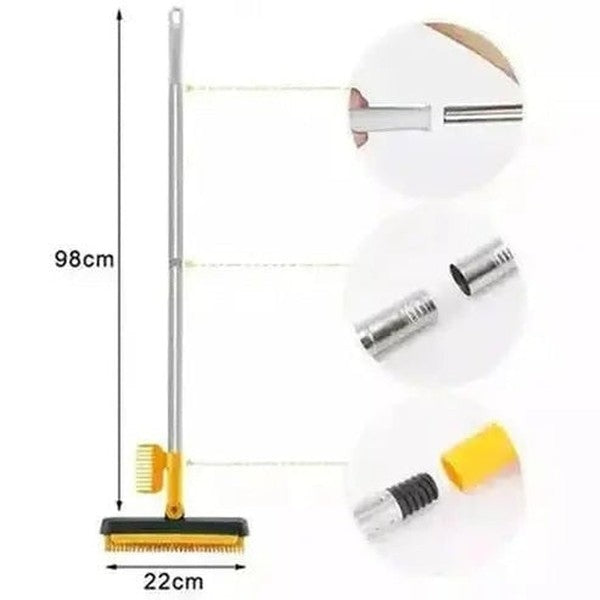 Cleaning Silicone Brush Scrub Brushes Long Handle Silicone Floor Scrub Brush – Dondepiso 