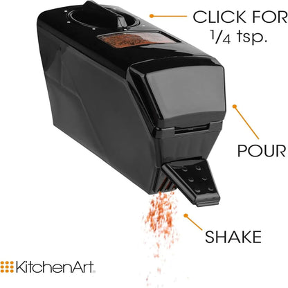 rotating spice rack with 12 compartments