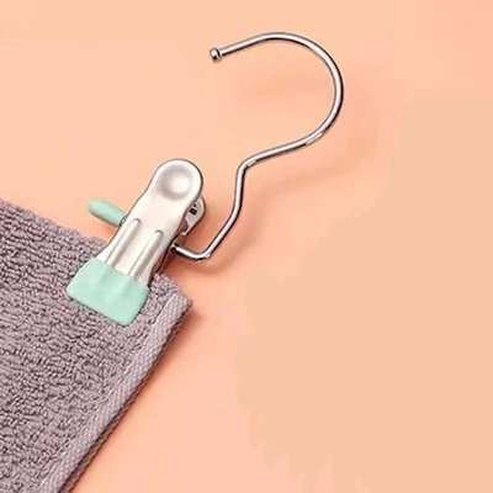 Small Stainless Steel Hangers with Pants Clips