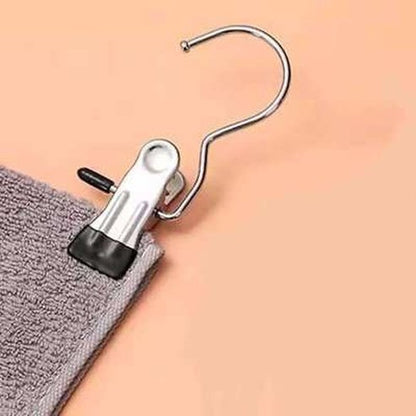 Small Stainless Steel Hangers with Pants Clips