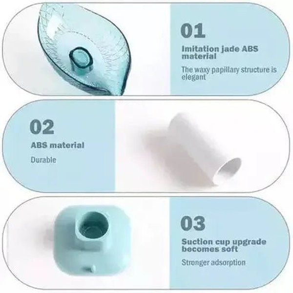 Bathroom Soap Dish Soap Dishes & Holders 2PCS Suction Cup Soap dish For bathroom Shower – Dondepiso