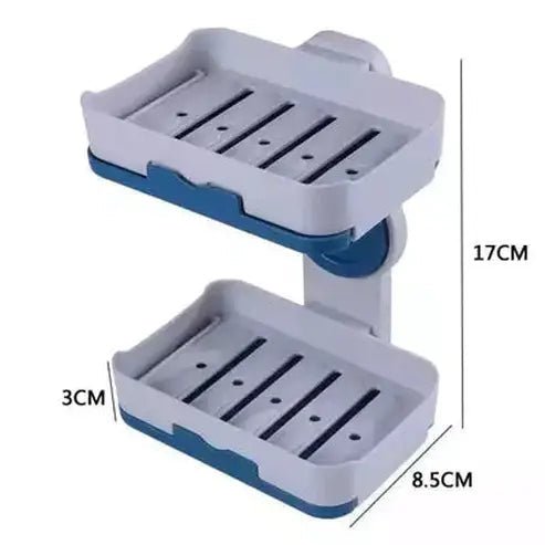 Bathroom Dish Soap Holder Soap Dishes & Holders Wall-mounted soap dish with drain box · Dondepiso
