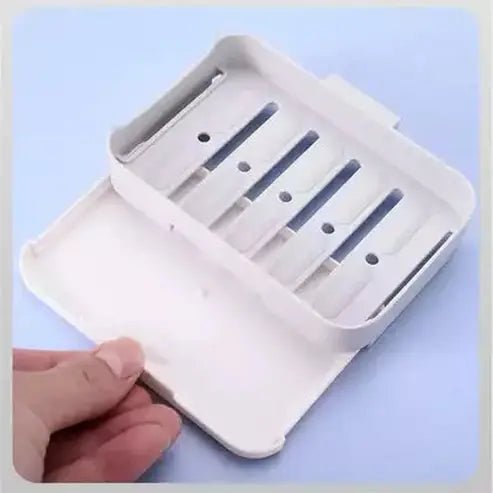 Bathroom Dish Soap Holder Soap Dishes & Holders Wall-mounted soap dish with drain box · Dondepiso