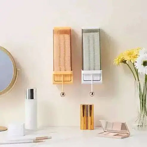 Innovative Wall-Mounted Makeup Cotton Storage Box for Effortless Organization