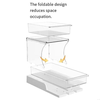 rotating condiment rack with double layer storage system