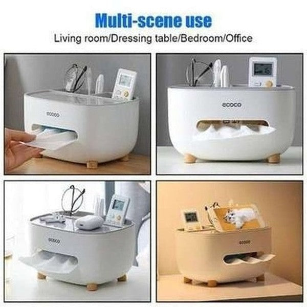 Sundries Storage Tissue Box with Lid