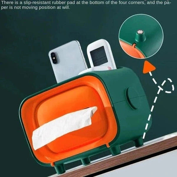 Luxury Multifunctional Tissue & Remote Control Box