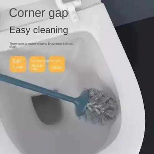 Piggy Toilet Brush Toilet Brushes & Holders Soft Hair Cartoon Cute Piggy Toilet Brush Holder – Dondepiso