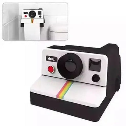 Polaroid Roll Paper Box Toilet Paper Holders White Hanging Retro Polaroid Roll Paper Box · Dondepiso