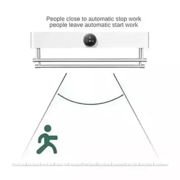 Smart Towel Rack Towel Racks & Holders White Xiaomi Xiaoda · Smart Heated Towel Rack · Dondepiso