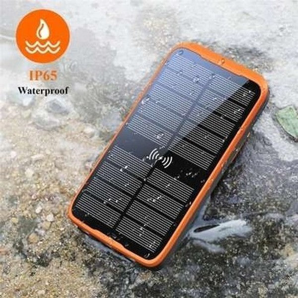 Travel Solar charging power bank for smartphone