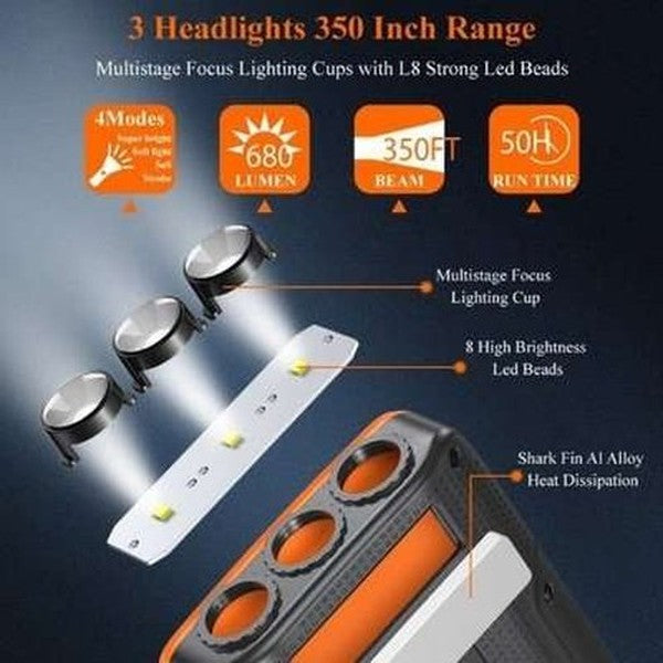 Travel Solar charging power bank for smartphone