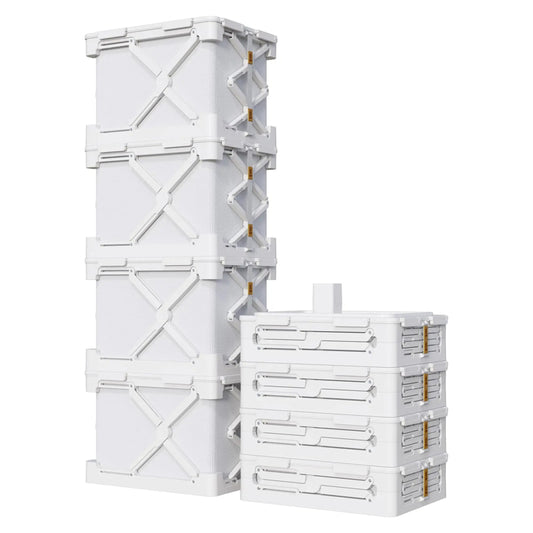 14.8 Gal Vacuum Storage Bags for Clothing – Collapsible Stackable Space Saver Boxes